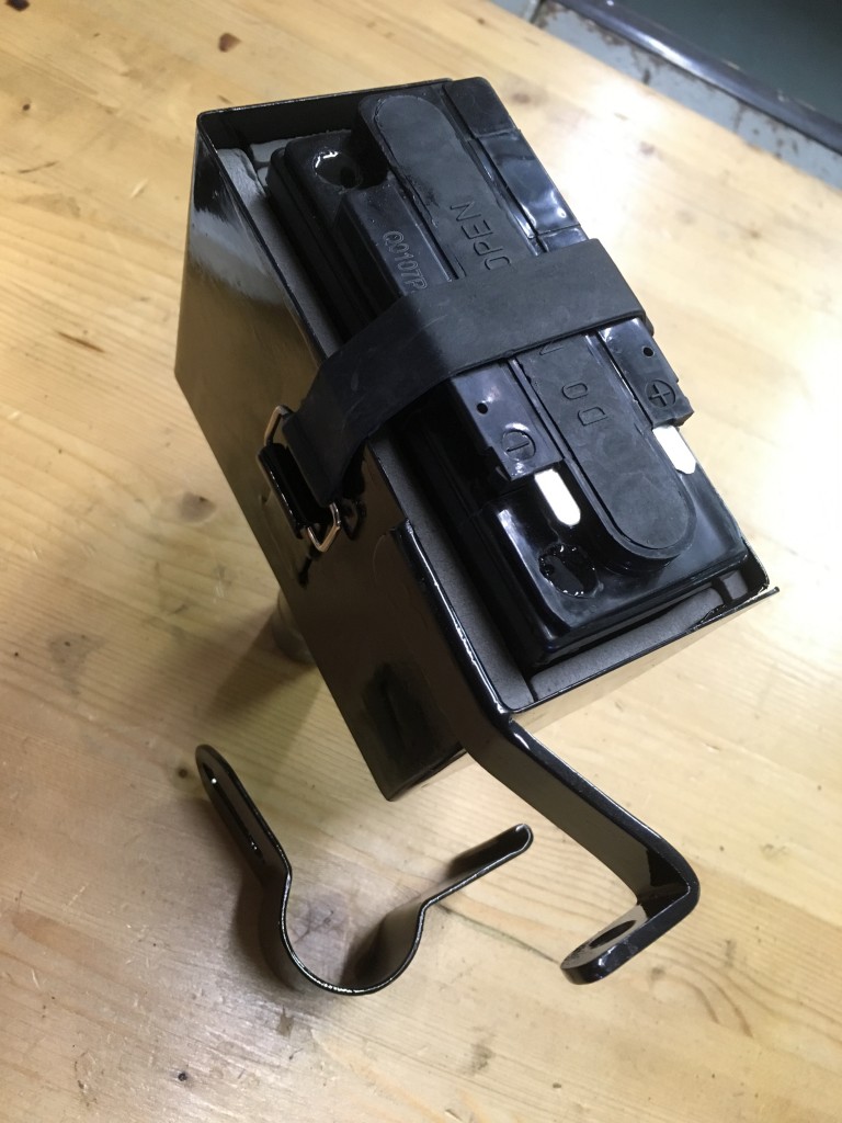 Scott's tailor-made battery box: a masterpiece