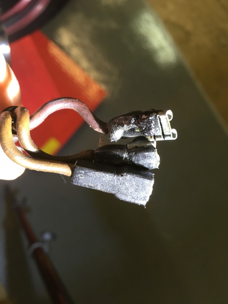 Old cables, high resistance, too much heat: we caught these just in time