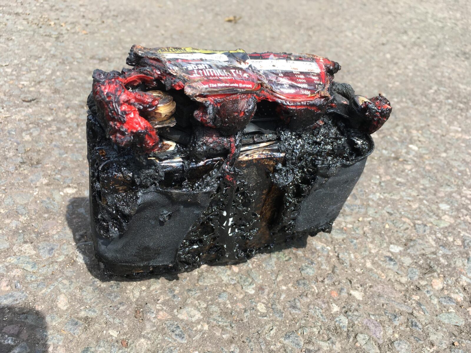 lithium ion battery failure